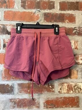 P105 - CRZ YOGA Women's Rusty Rose Athletic Shorts